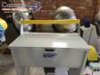 Silver carbon steel ribbon blender