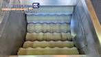 Washer and peeler for fresh fruits, vegetables, and tubers with abrasive brush rollers
