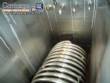 Industrial stainless steel horizontal mixer