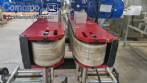 Automatic double head labeling machine for flat bottles Bauch Campos