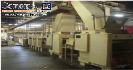 Cookies cracker lamination line Baker Perkins