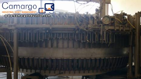 Rotary filling for glass bottles Innofill KHS