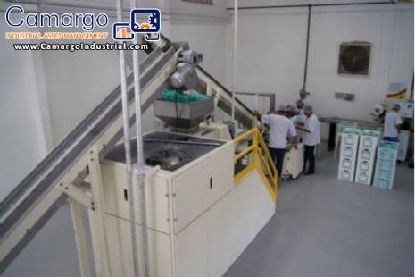 Complete soap manufacturing line 500 kg per hour