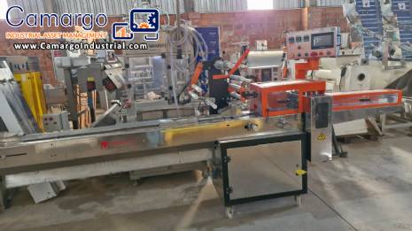 Stainless steel flowpack packaging machine WEF M�quinas Maqinox