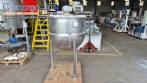 Stainless steel cooking pot, 300 liters.