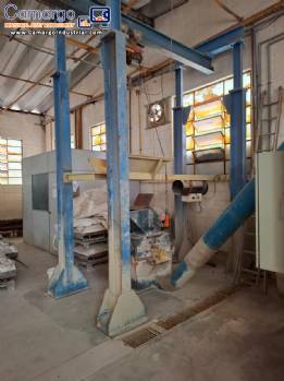 Hammer mill packing machine big bag filling machine F�cil System 2 tons