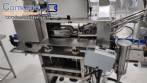 Line for brine filling manual product insertion and automatic capping