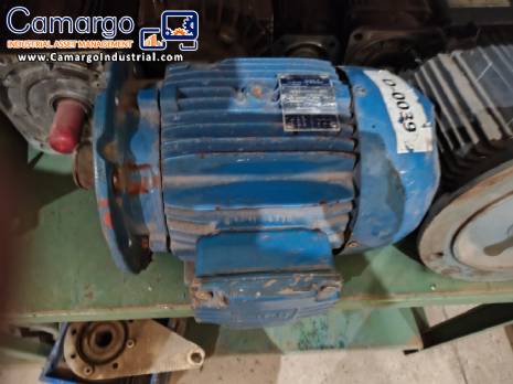 Three-phase induction motor, 7.5 HP, 3500 rpm
