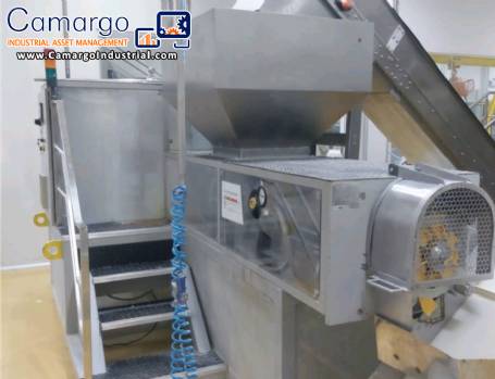 Mazbra Tech 1500 kg/h soap extruder