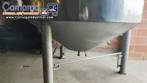4.000 L stainless steel jacketed reactor tank