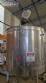 3,500 L stainless steel jacketed reactor tank