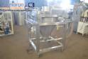 Stainless steel conveyor silo for powders