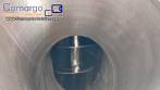 Maqinox stainless steel screw conveyor transfer silo