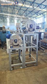 Double-stage stainless steel pulping machine