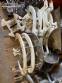 Gravimetric rotary filling machine in stainless steel with cabin
