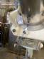 Gravimetric rotary filling machine in stainless steel with cabin