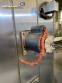 Programmable turbo oven in stainless steel, gas-powered.