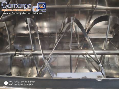 250 kg stainless steel ribbon blender