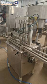 Linear filling 6 stainless steel burners