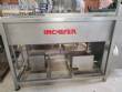 Incalfer double stage continuous stainless steel vegetable washer