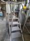 Stainless steel platform ladder