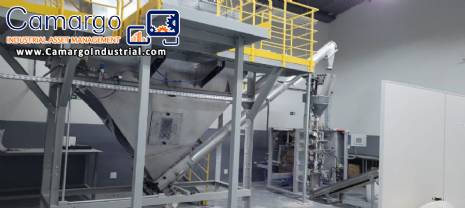 Complete plant for mixing food products