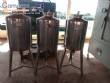 Stainless steel tank with 100 L capacity