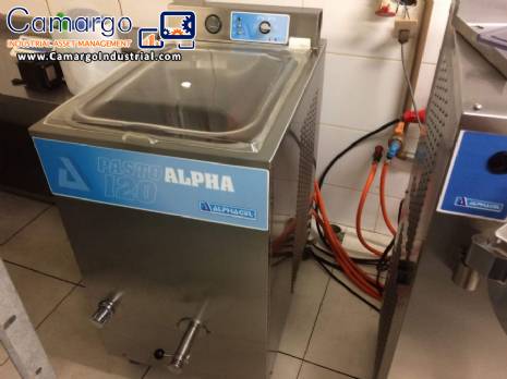 Alphagel ice cream pasteurizer