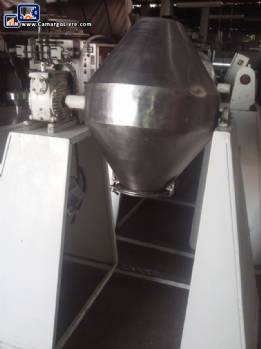 Industrial double cone mixer 50 litres