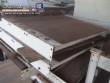 Set oven conveyor track cookies with directional table