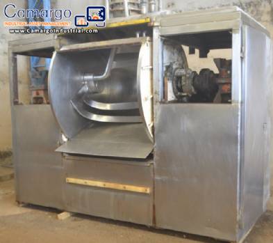 Stainless steel sigma mixer mixer 1,500 liters