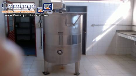 Stainless steel tank for 1000 L