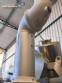 Nederman mobile filter collector exhaust fan with articulated arm and filter housing
