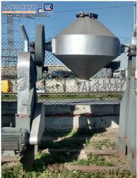 Industrial double cone mixer