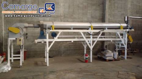 Line for extrusion of animal feed 120 kg / h Inbramaq