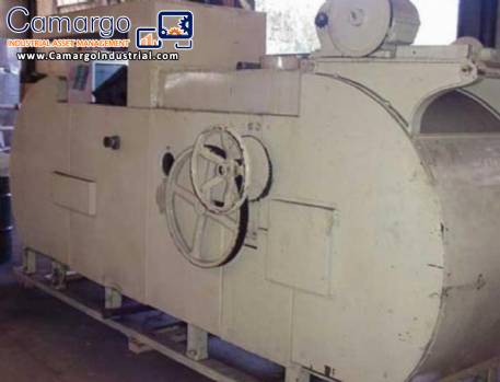 Industrial rotary kiln for wafer manufacturer Haas