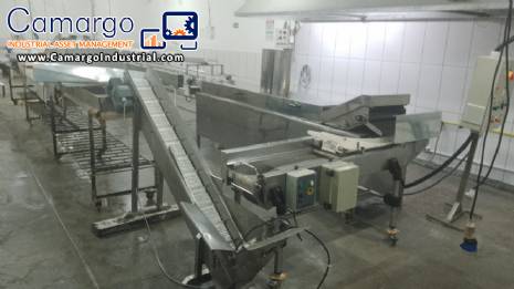 Line for manufacturing fried dough straws for filling Toshiro  Braslaer