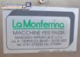 Fresh pasta extruder and gnocchi maker La Monferrina