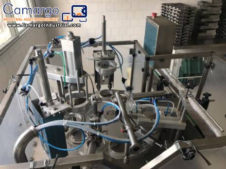 Incomaq pot capping dosing machine