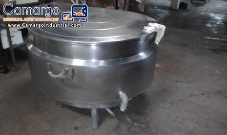 Pot 500 digestor liters in stainless steel