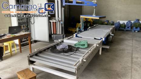 IMSB stretch wrapping palletizer