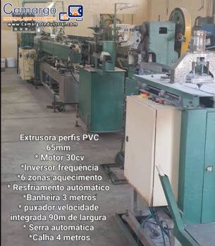 PVC profile extruder with 65 mm screw, Multi-Union