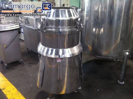 Stainless steel vibrating screen