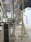 Tilting mixer tap with conical bottom, made of stainless steel.