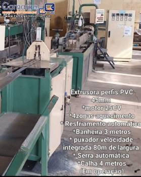 PVC profile extruder with 45 mm screw IMACON