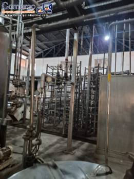 Complete factory ZIEMANN LIESS Brewery, APV, KHS 10 thousand bottles / hour