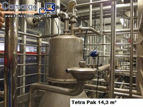 Complete line for pasteurization Tetra Pak