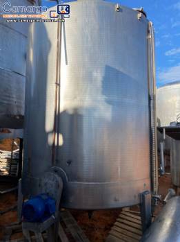 Zegla stainless steel mixing tank 10,000 liters