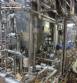 Stainless steel processing reactor tanks, 1140 liters, with pump valves.