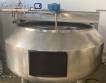 Three-vessel brewhouse for craft breweries, 1300 liters per batch.